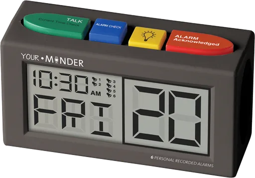 Medcenter Systems Your Minder Personal Recording Alarm Clock