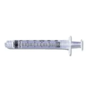 BD Luer-Lok Tip Syringe, Sterile, Latex-Free, 3 mL