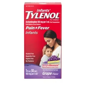 Infants' Tylenol Grape Flavor