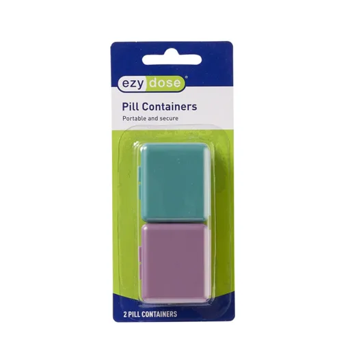 Ezy Dose Pockettes Pillbox, 2 ct