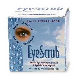 Cardinal Health Eyescrub Eyelid Cleanser Pad 30 ct