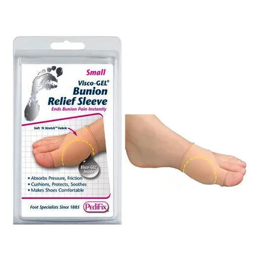 Pedifix Visco-GEL Bunion Relief Protective Sleeve - Small