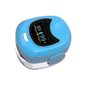 Simpro Pediatric Fingertip Pulse Oximeter Blue