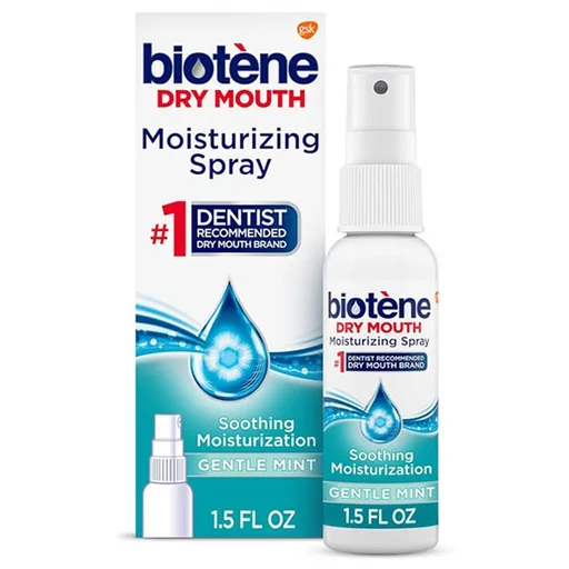 Biotene Moisturizing Mouth Spray, Gentle Mint