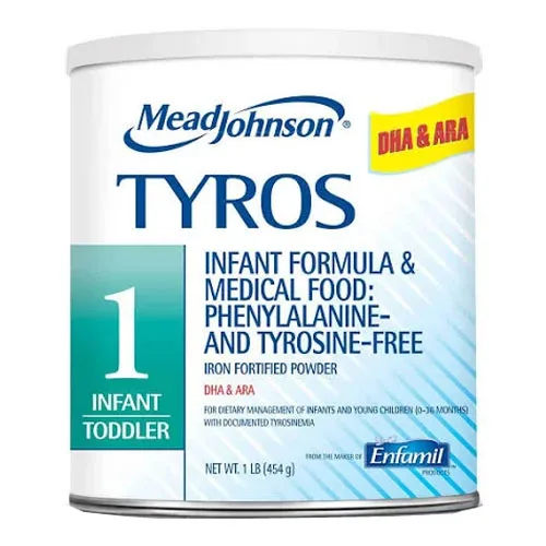 Mead Johnson TYROS 1 Metabolic Formula, Powder, Can, 1 lb
