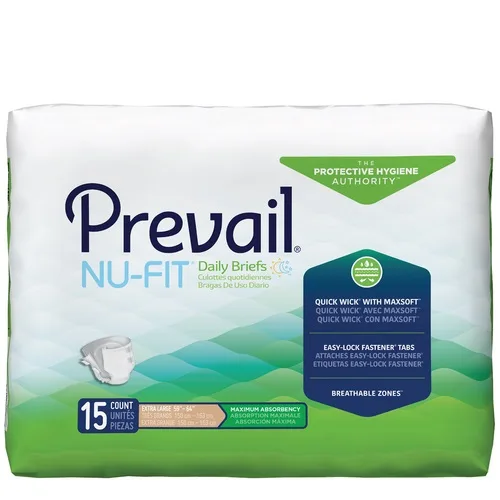 Prevail NU-Fit Adult Brief, XL