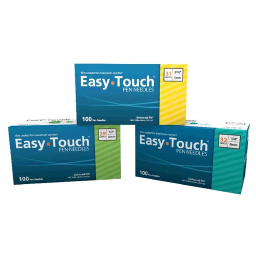 MHC Medical EasyTouch Insulin Pen Needle 32G x 3/16"