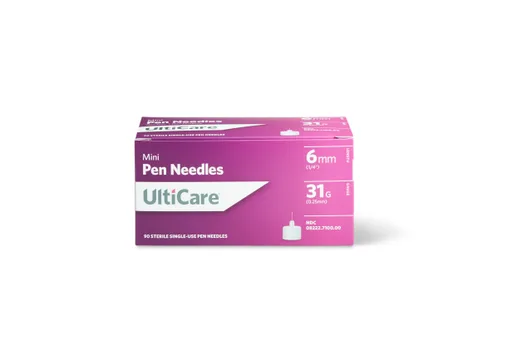 UltiCare Pen Needle 31G x 6 mm (90 count)