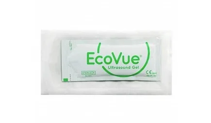 EcoVue Ultrasound Gel, 20 g Packet, Sterile, with SafeWrap Package