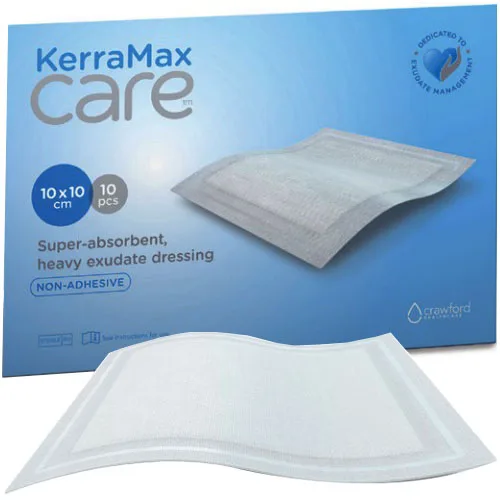KerraMax Care® Super Absorbent Dressing, 4" x 9"