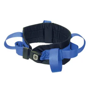 DMI Deluxe Ambulation Gait Belt Medium, Blue