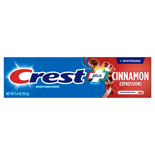 Crest Whitening Plus Cinnamon Expressions Toothpaste