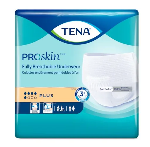Tena ProSkin Plus Protective Underwear, 3XL