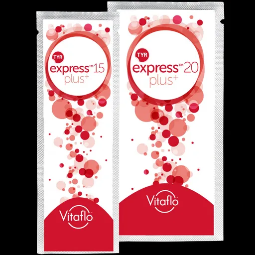 TYR Express Plus 15, Unflavored, 25g Packets