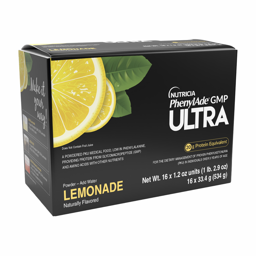 PhenylAde GMP ULTRA , 33.4g Pouch, Lemonade Flavored-- REPLACES SB160058