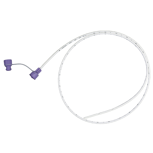 Vesco Medical 6 Fr, 36" Nasogastric Feeding Tube, Polyurethane, Single ENFit Port