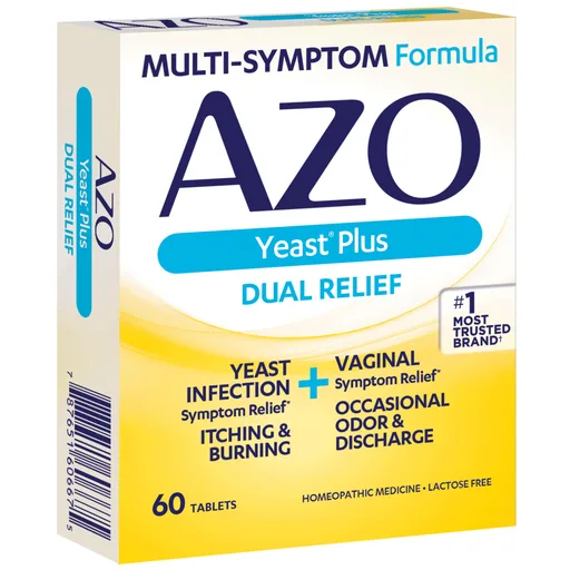 AZO Yeast Plus Tablets, 60 ct.