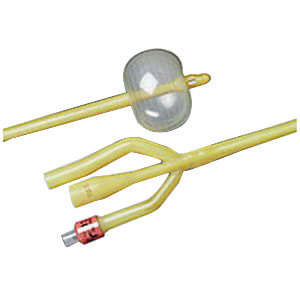 Bardex® Lubricath® Continuous Irrigation 3-Way Foley Catheter, Lubricated, 16Fr, 5cc Balloon Capacity