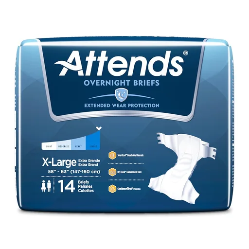 Attends® Overnight Briefs, XL