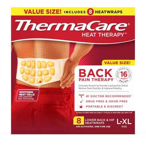 Thermacare Lower Back & Hip L/XL - 8H, 8 ct