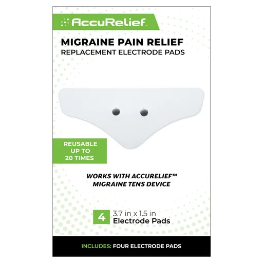 AccuRelief Migraine Relief Pads, 4 ct