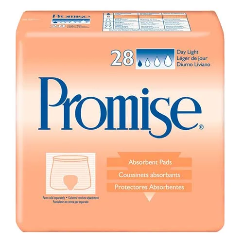 TENA Promise Day Incontinence Pad, Light Absorbency