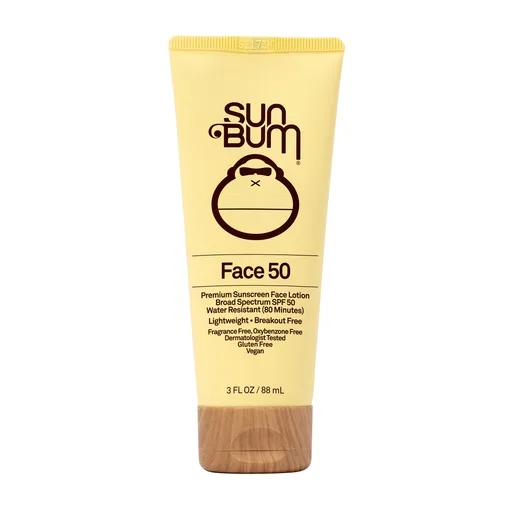 Sun Bum SPF 50 Premium Sunscreen Face Lotion