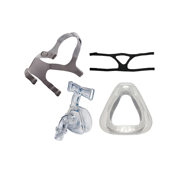 Sunset Deluxe Nasal CPAP Mask, with Headgear and Replaceable Cushion, Medium