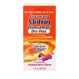 Motrin Dye-Free Infant Drops, 1 fl oz - REPLACES 5319804