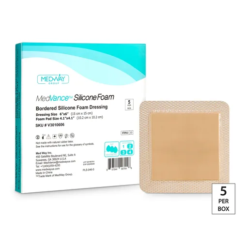 MedVance Bordered Silicone Foam Dressing