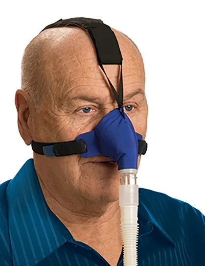 Sunset Circadiance Advanced SleepWeaver Nasal Mask with Headgear Blue