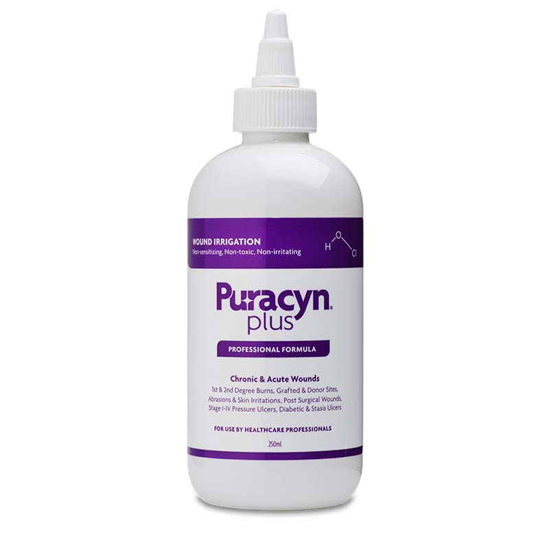Puracyn Plus Wound Irrigation Solution, Twist Pour Applicator, 250mL