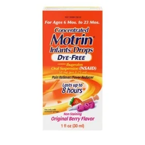 Motrin Dye-Free Infant Drops