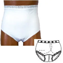 OPTIONS™ Split-Cotton Crotch with Built-In Barrier/Support