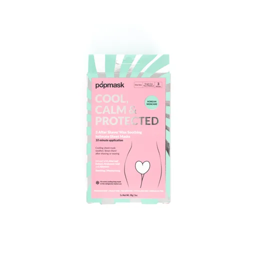 POPBAND Aftershave Wax Soothing Intimate Mask (3pc)