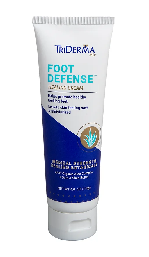 Genuine Virgin Aloe TriDerma Diabetic Foot Defense Healing Cream