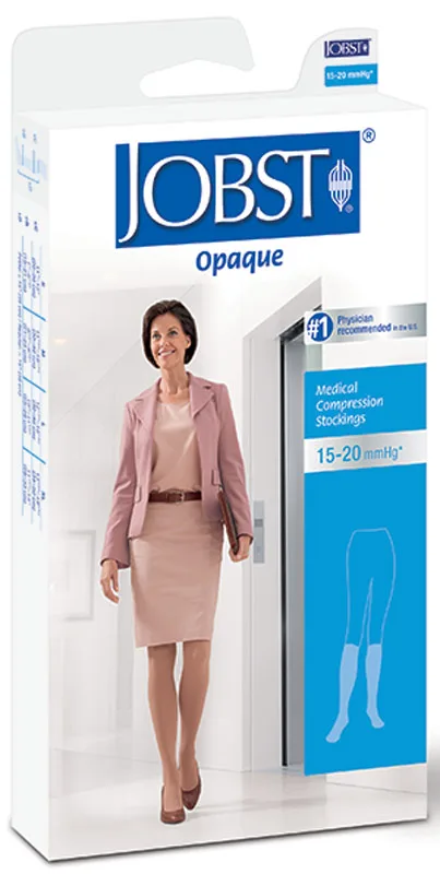 BSN Jobst® Women's Opaque Knee-High Firm Compression Stockings