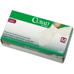 Medline Curad 3G Nonsterile Powder-free Latex Exam Gloves - Extra-Large
