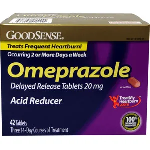 GoodSense 20mg Omeprazole Tablet 42 Count