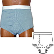 OPTIONS™ Men's Basic Brief with Built-In Barrier/Support