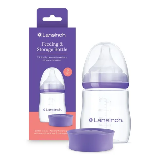 LANSINOH Feeding & Storage Bottle, 5 oz