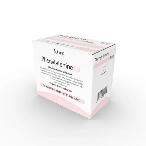 Phenylalanine50 Single Dose Amino Acids, 4g Packets