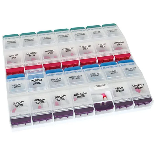 Apothecary Products Push Button Medtime Planner