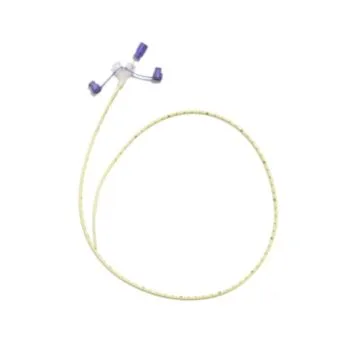 CORFLO Nasogastric Pediatric Feeding Tube with Stylet, ENFit Connector, 12 Fr 43"