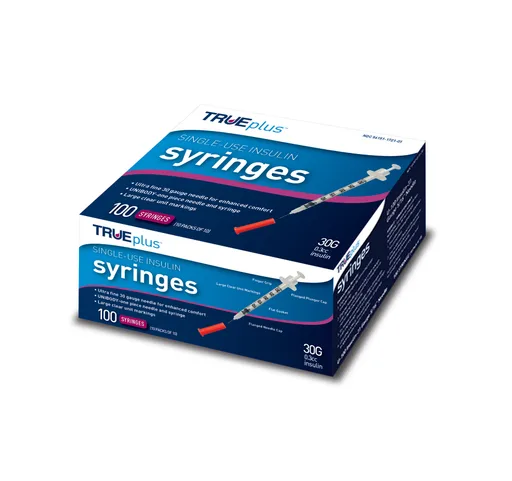 Nipro TRUEplus Insulin Syringe 30G x 5/16"