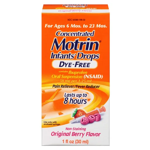 Johnson & Johnson Motrin Infant Drops