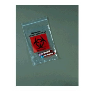 Medegen Lab Safe Specimen Transport Bag with Ziplock 9" x 12"