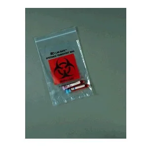 Medegen Lab Safe Specimen Transport Bag with Ziplock 9" x 12"