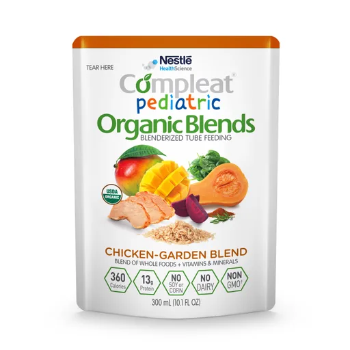 Nestle Compleat Pediatric Nutritional Formula - Organic Blends, Chicken Garden Based