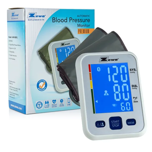 Zewa UAM-880XL Premium Automatic Blood Pressure Monitor